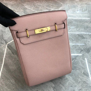 H - A Dos Bag - Calfskin Leather