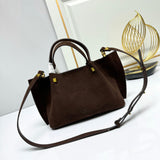 Luxury Suede Leather Bag