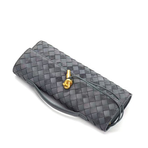 Woven Suede Clutch bag