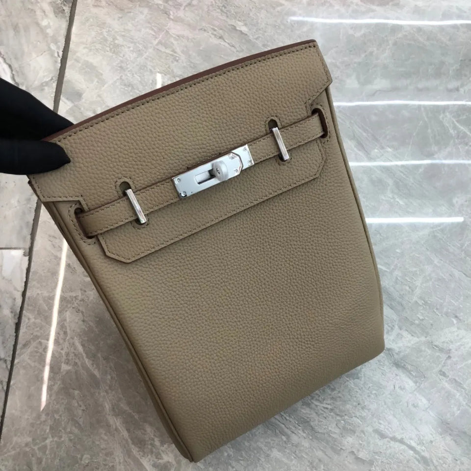 H - A Dos Bag - Calfskin Leather