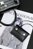 Classic Black Structured Handbag
