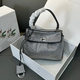 Crystal Leather Bag