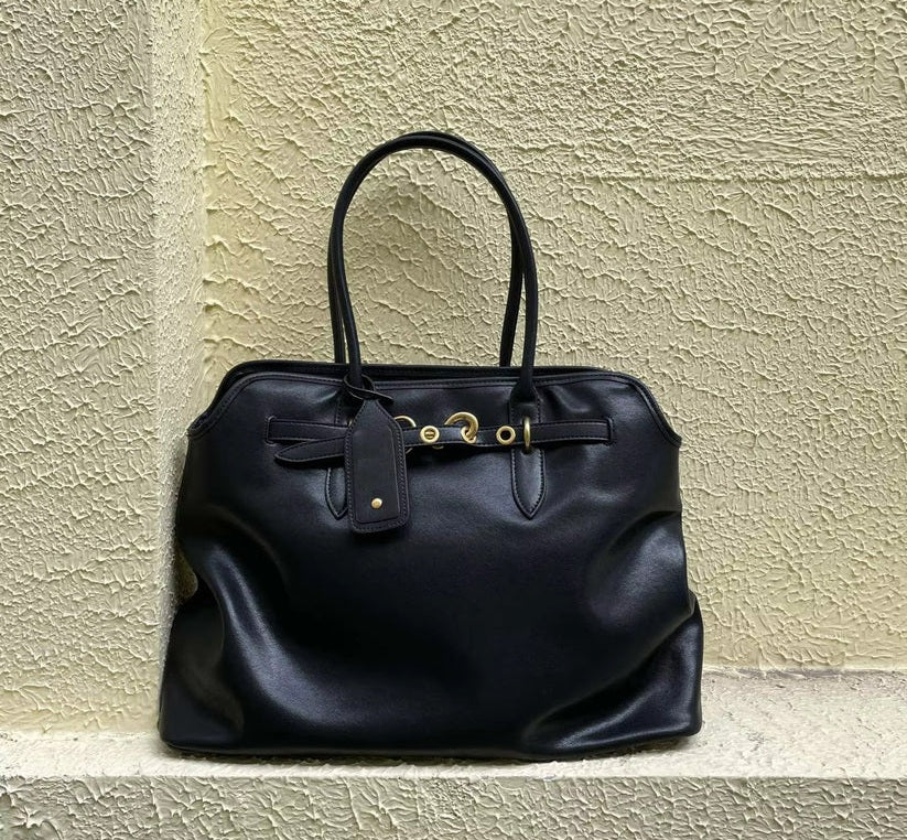 Leather Tote Bag - Nappa Leather