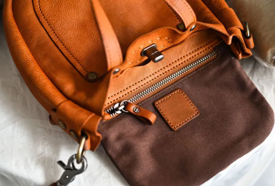 Genuine Leather Mini Shoulder Bag
