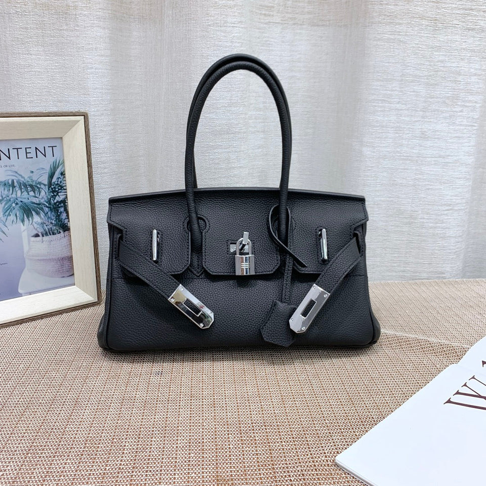 Cowhide Leather Handbag