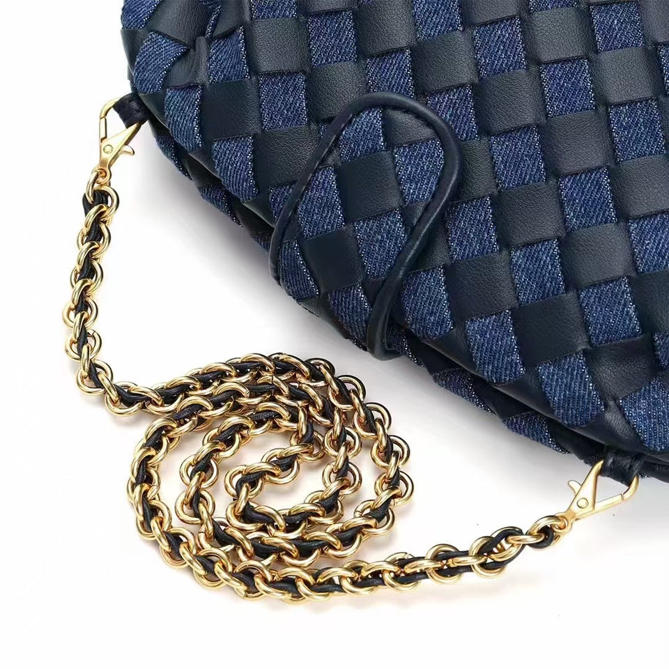 Royal Blue edition - Leather and Denim