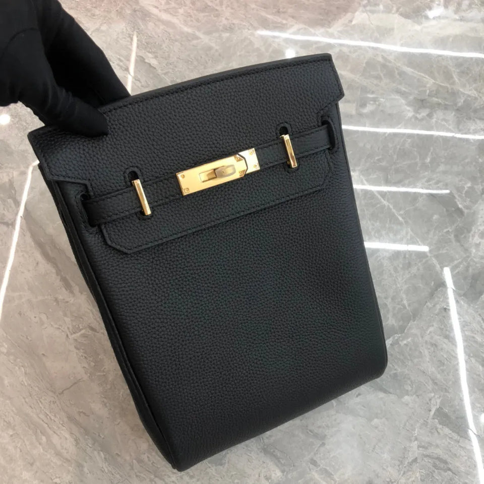 H - A Dos Bag - Calfskin Leather