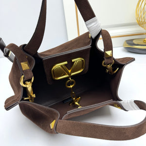 Luxury Suede Leather Bag