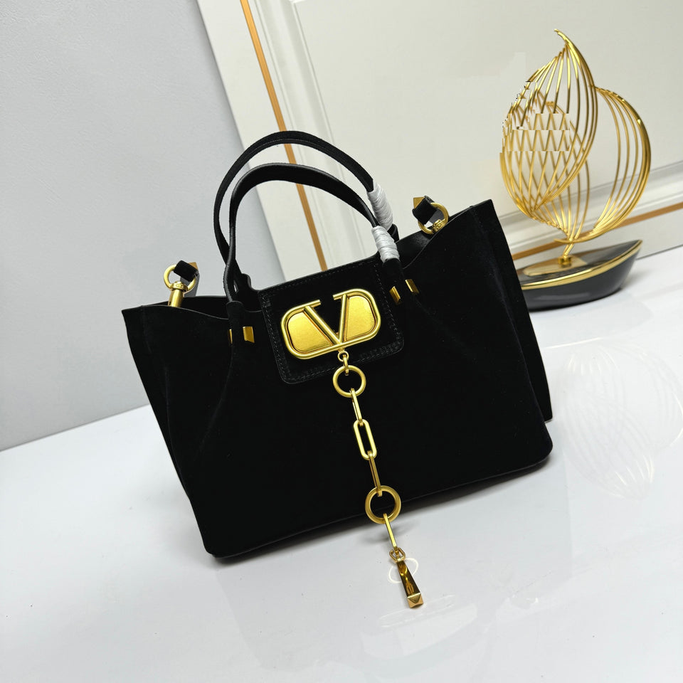 Luxury Suede Leather Bag