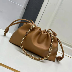 Leather Pouch Bag