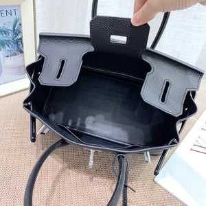 Cowhide Leather Handbag