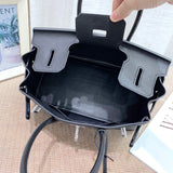 Cowhide Leather Handbag