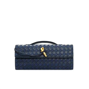 Woven Suede Clutch bag