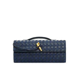 Woven Suede Clutch bag