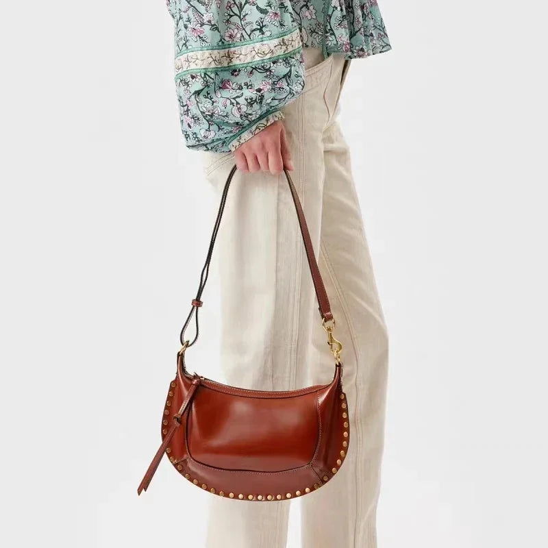 Hlaf-Moon - Cowhide leather Bag