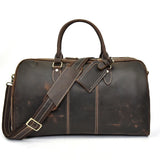 Vintage Luxe Leather Duffel