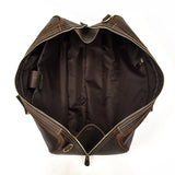 Vintage Luxe Leather Duffel