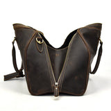 Vintage Luxe Leather Duffel