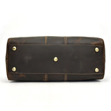 Vintage Luxe Leather Duffel