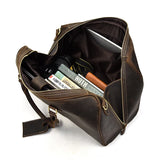 Vintage Luxe Leather Duffel