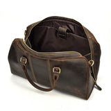 Vintage Luxe Leather Duffel