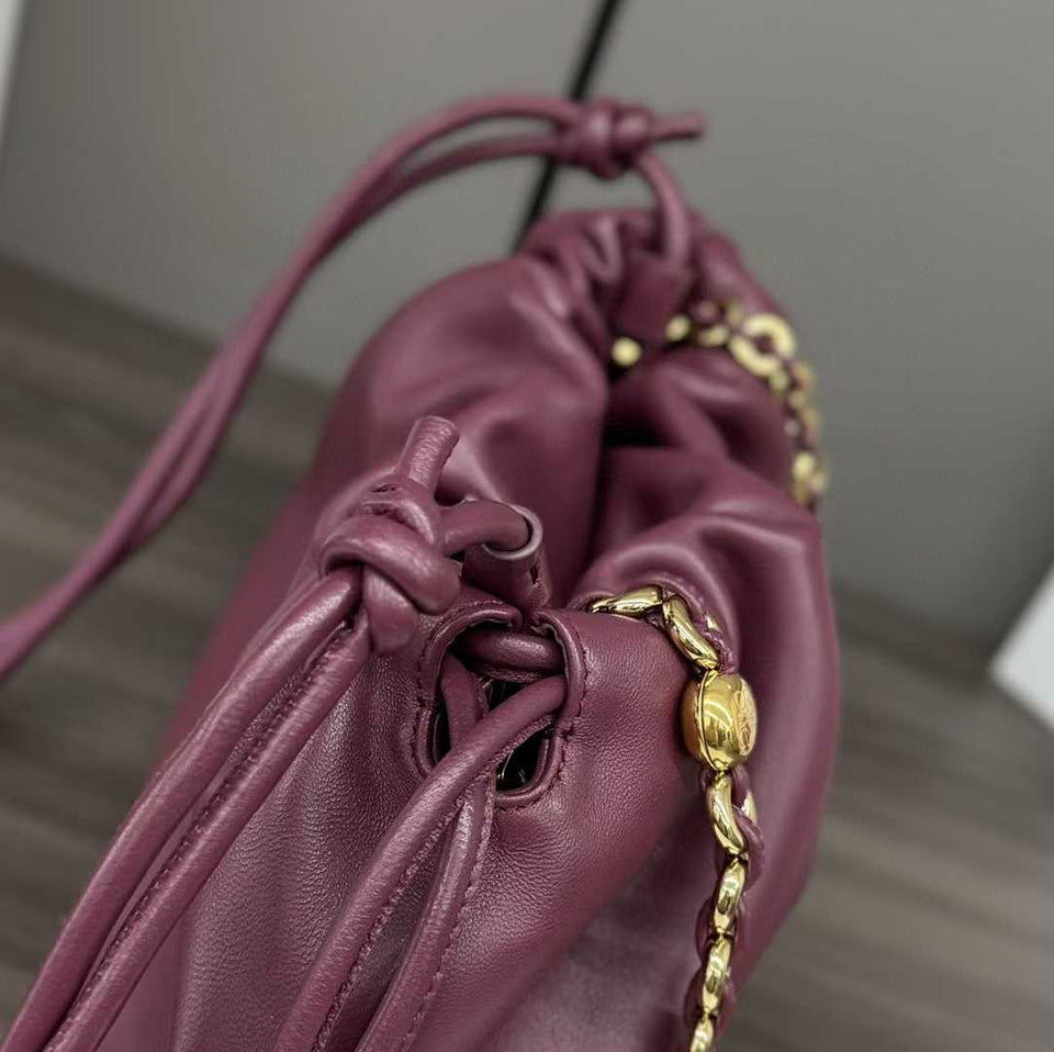 Leather Pouch Bag