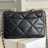 Lambskin Leather Shoulder Bag