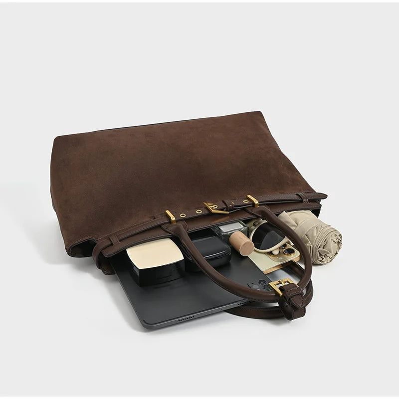 Conti Belt Bag - Suede Calfskin
