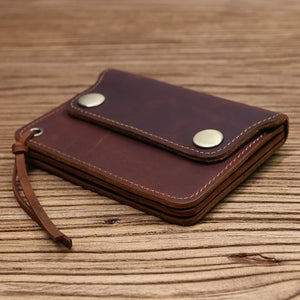 Rustic Charm Leather Wallet