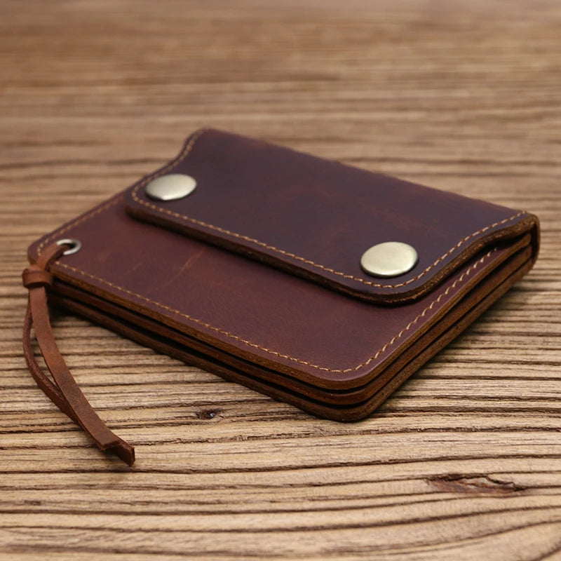 Rustic Charm Leather Wallet