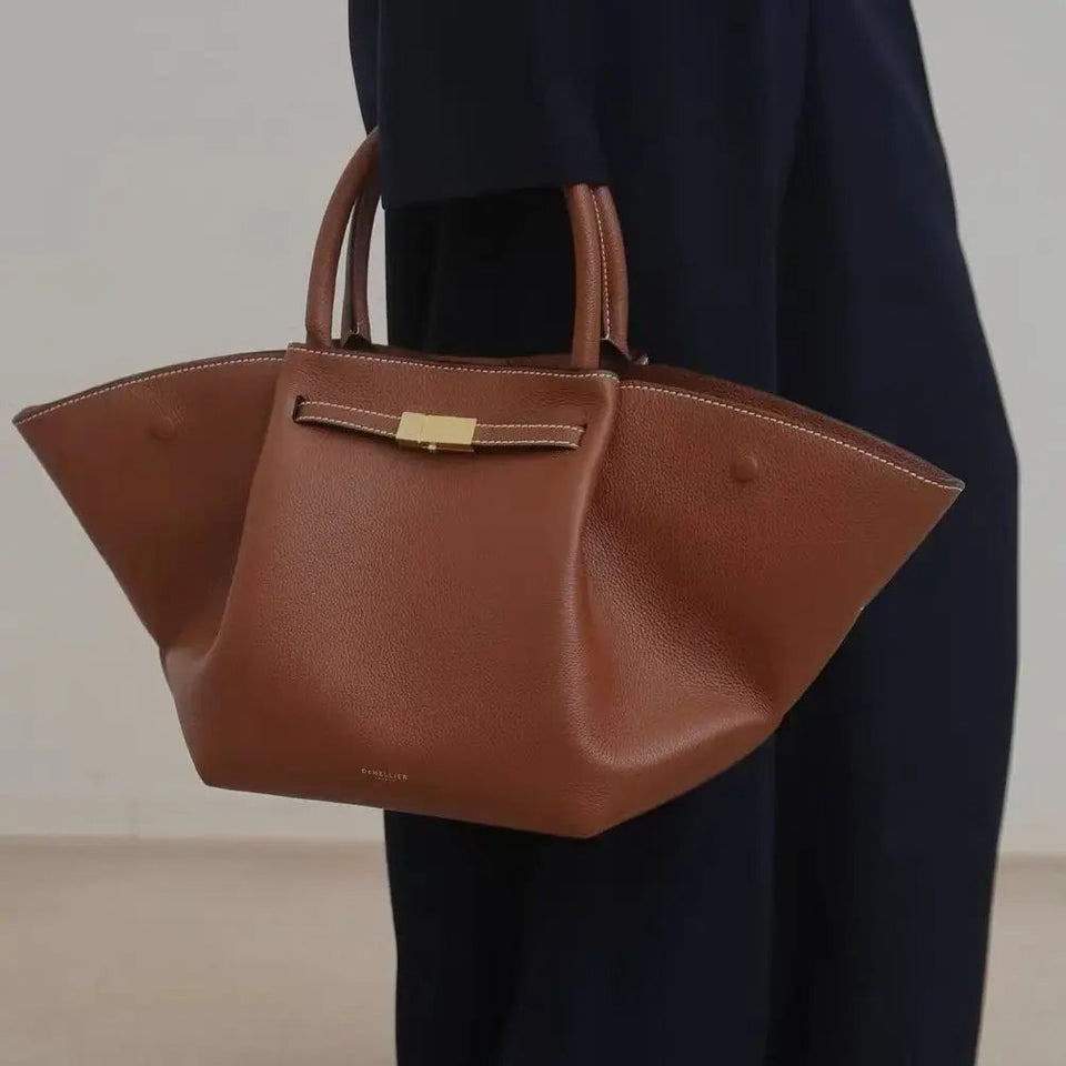 NY Tote Bag - Calfskin Leather