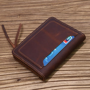 Rustic Charm Leather Wallet