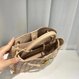 Lambskin leather Tote bag