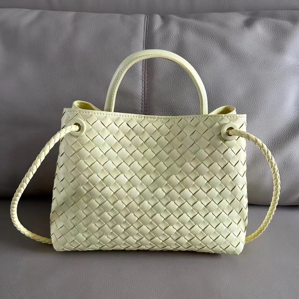 Lambskin leather Tote bag