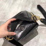 Noir Edge Leather Bag