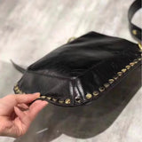 Noir Edge Leather Bag
