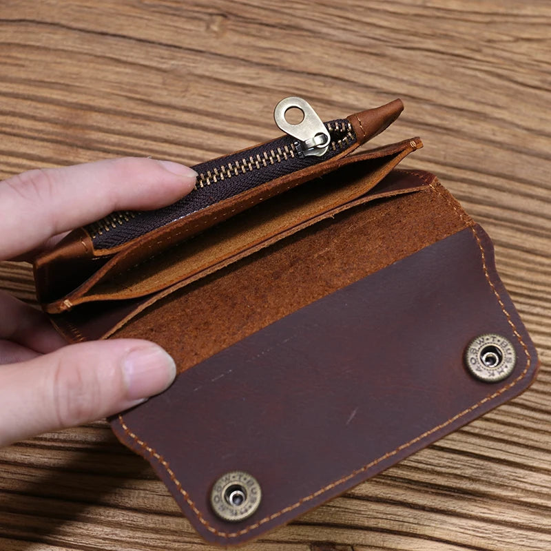 Rustic Charm Leather Wallet