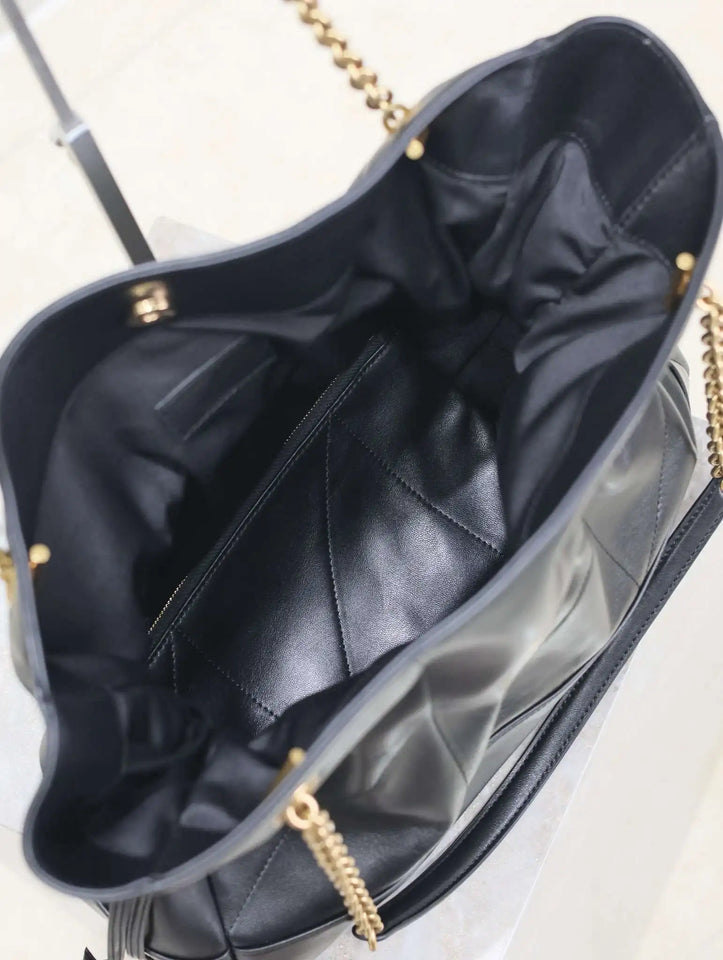 Chain-Link Quilted Tote