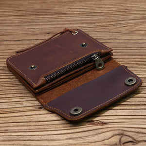 Rustic Charm Leather Wallet