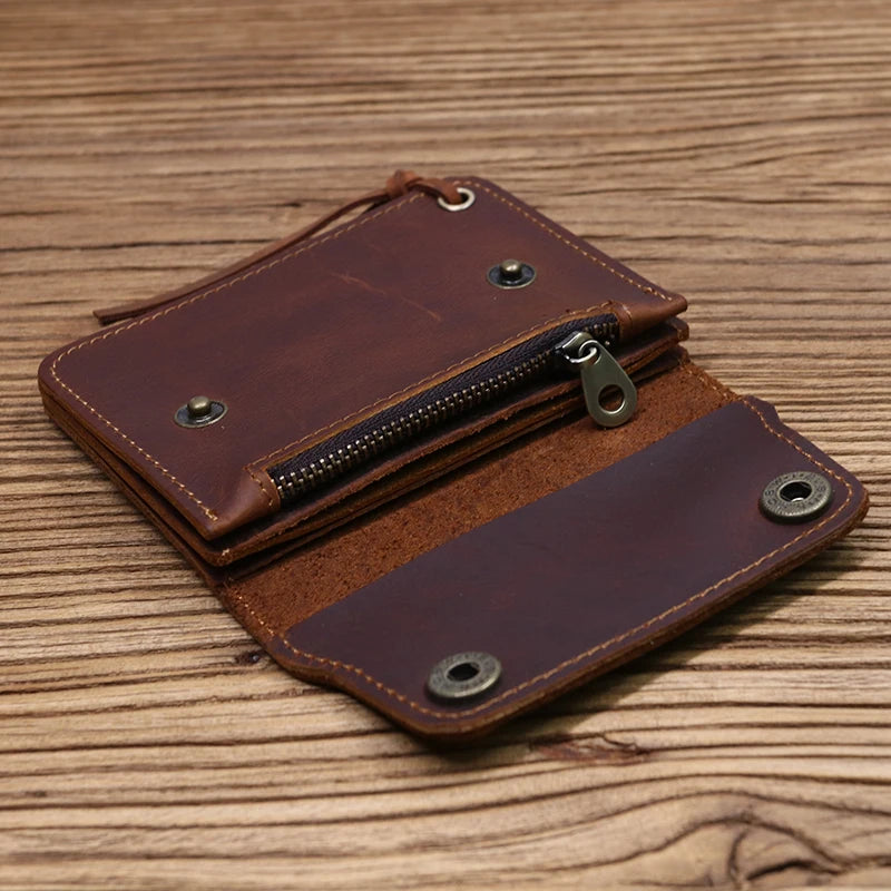 Rustic Charm Leather Wallet
