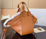 Modern Shape Leather Tote