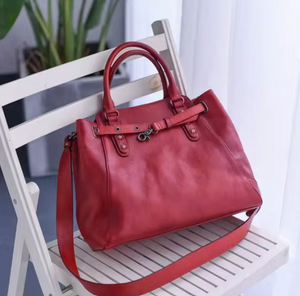 Classic Leather Satchel