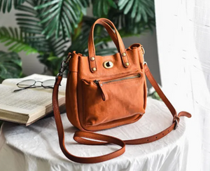 Genuine Leather Mini Shoulder Bag