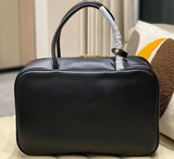 Classic Luxe Leather Satchel