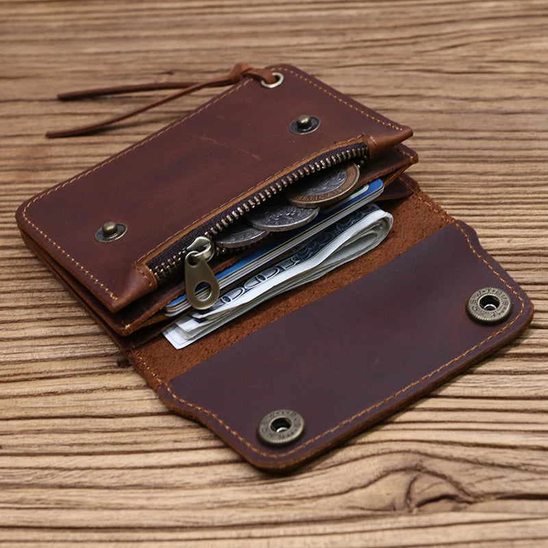 Rustic Charm Leather Wallet
