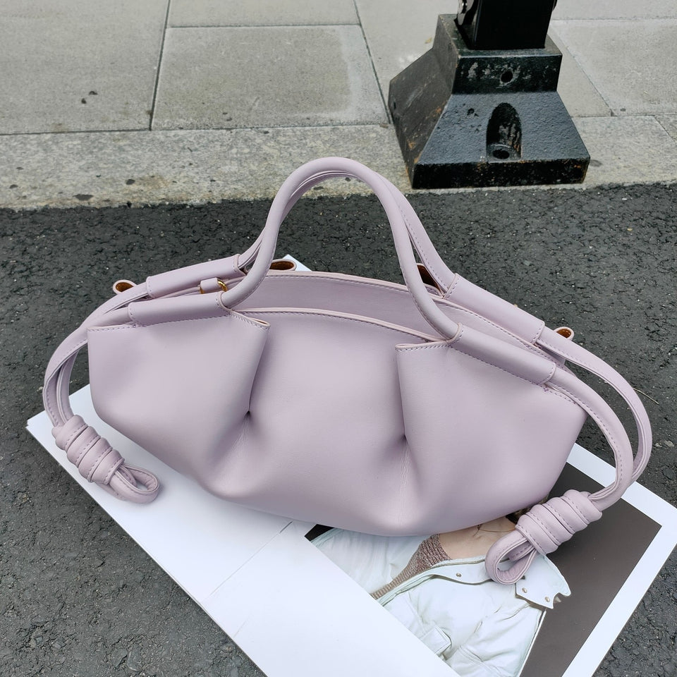 shiny nappa calfskin bag