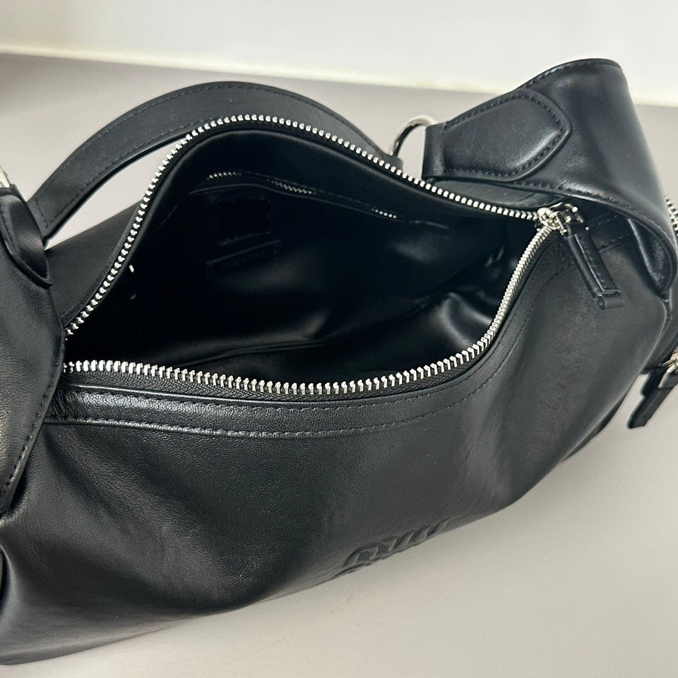Elegant Cowhide Leather Shoulder Bag