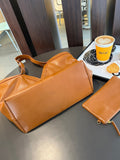 Classic Leather Tote Bag