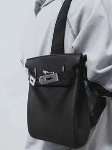 H - A Dos Bag - Calfskin Leather