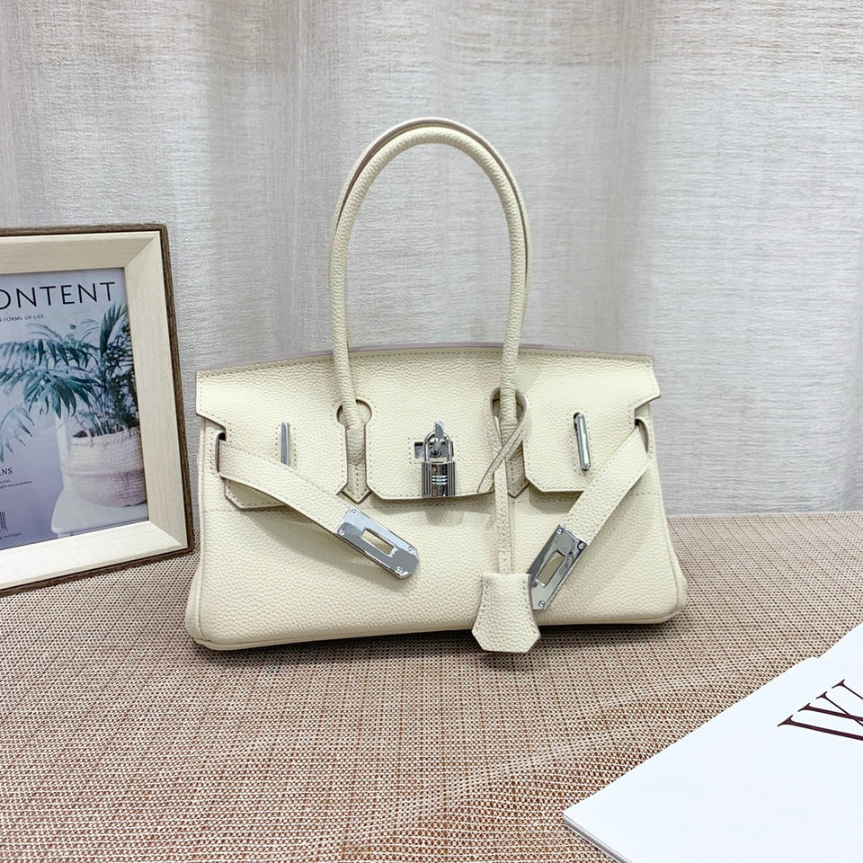 Cowhide Leather Handbag